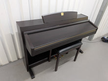 Load image into Gallery viewer, Yamaha Clavinova CLP-240 Digital Piano and stool in dark rosewood stock nr 26246
