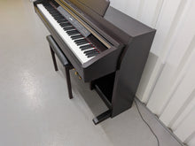 Load image into Gallery viewer, Yamaha Clavinova CLP-240 Digital Piano and stool in dark rosewood stock nr 26246

