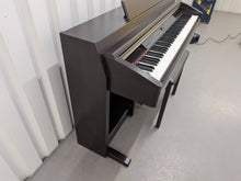 Load image into Gallery viewer, Yamaha Clavinova CLP-240 Digital Piano and stool in dark rosewood stock nr 26246
