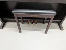 Load image into Gallery viewer, Yamaha Clavinova CLP-240 Digital Piano and stool in dark rosewood stock nr 26246
