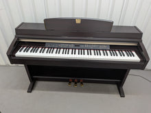 Load image into Gallery viewer, Yamaha Clavinova CLP-240 Digital Piano and stool in dark rosewood stock nr 26246
