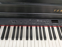 Load image into Gallery viewer, Yamaha Clavinova CLP-470 in satin black with wooden keys action + stool stock no 26256
