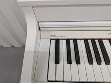 Load image into Gallery viewer, Roland HP603 digital piano and stool in satin white finish stock #26262
