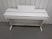 Load image into Gallery viewer, Yamaha Arius YDP-143 digital piano in satin white finish stock #26269
