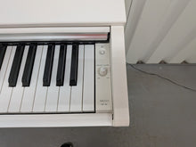 Load image into Gallery viewer, Yamaha Arius YDP-143 digital piano in satin white finish stock #26269
