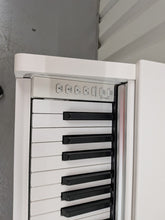 Load image into Gallery viewer, Yamaha Arius YDP-143 digital piano in satin white finish stock #26269
