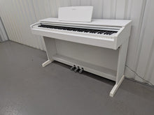 Load image into Gallery viewer, Yamaha Arius YDP-143 digital piano in satin white finish stock #26269

