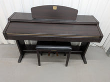 Load image into Gallery viewer, Yamaha Clavinova CLP-920 digital piano and stool in dark rosewood finish stock # 26277

