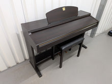 Load image into Gallery viewer, Yamaha Clavinova CLP-920 digital piano and stool in dark rosewood finish stock # 26277
