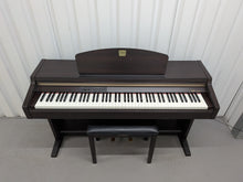 Load image into Gallery viewer, Yamaha Clavinova CLP-920 digital piano and stool in dark rosewood finish stock # 26277
