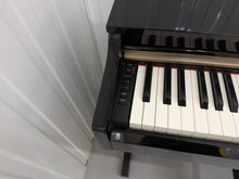 Load image into Gallery viewer, Yamaha Arius YDP-162 Digital Piano and stool in glossy black, clavinova keyboard stock #26294
