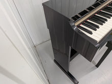 Load image into Gallery viewer, Yamaha Arius YDP-162 Digital Piano and stool in glossy black, clavinova keyboard stock #26294
