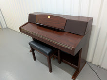 Load image into Gallery viewer, Yamaha Clavinova CLP-970 Digital Piano and stool in mahogany stock nr 26280
