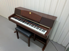 Load image into Gallery viewer, Yamaha Clavinova CLP-970 Digital Piano and stool in mahogany stock nr 26280
