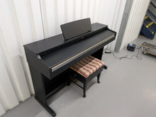 Load image into Gallery viewer, Yamaha Arius YDP-162 Digital Piano and stool in satin black, clavinova keyboard stock #26264
