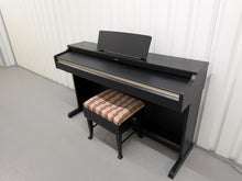 Load image into Gallery viewer, Yamaha Arius YDP-162 Digital Piano and stool in satin black, clavinova keyboard stock #26264
