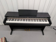 Load image into Gallery viewer, Yamaha Arius YDP-162 Digital Piano and stool in satin black, clavinova keyboard stock #26264
