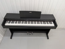 Load image into Gallery viewer, Yamaha Arius YDP-143 Digital Piano in satin black finish stock #26285
