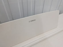 Load image into Gallery viewer, Yamaha Arius YDP-144 digital piano and stool in satin white stock nr 26287
