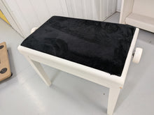 Load image into Gallery viewer, Yamaha Arius YDP-144 digital piano and stool in satin white stock nr 26287
