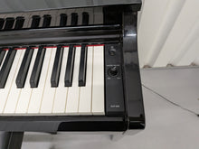 Load image into Gallery viewer, Yamaha Clavinova CLP-525PE digital piano and stool in glossy black ebony stock # 26295
