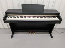 Load image into Gallery viewer, Yamaha Arius YDP-162 Digital Piano in satin black, clavinova keyboard stock #26297
