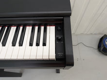 Load image into Gallery viewer, Yamaha Arius YDP-144 digital piano and stool in satin black stock #26303
