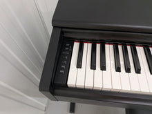 Load image into Gallery viewer, Yamaha Arius YDP-144 digital piano and stool in satin black stock #26286
