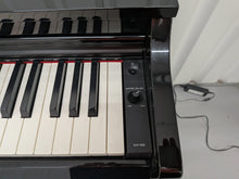 Load image into Gallery viewer, Yamaha Clavinova CLP-525PE digital piano and stool in glossy black ebony stock # 26298
