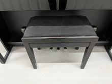 Load image into Gallery viewer, Yamaha Clavinova CLP-525PE digital piano and stool in glossy black ebony stock # 26298
