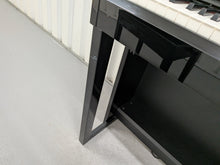 Load image into Gallery viewer, Yamaha Clavinova CLP-525PE digital piano and stool in glossy black ebony stock # 26298
