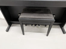 Load image into Gallery viewer, Yamaha Arius YDP-144 digital piano and stool in satin black stock #26296
