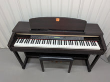 Load image into Gallery viewer, Yamaha Clavinova CLP-150 digital piano and stool in rosewood stock #26302
