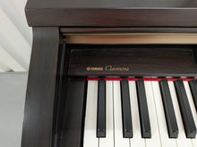 Load image into Gallery viewer, Yamaha Clavinova CLP-150 digital piano and stool in rosewood stock #26302
