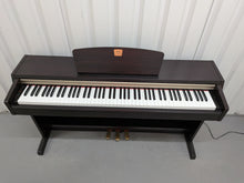 Load image into Gallery viewer, Yamaha Clavinova CLP-220 digital piano and stool in rosewood stock #26291
