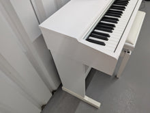 Load image into Gallery viewer, Yamaha Arius YDP-144 digital piano and stool in satin white stock nr 26306
