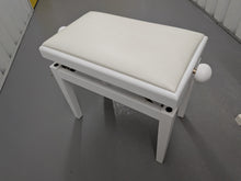 Load image into Gallery viewer, Yamaha Arius YDP-144 digital piano and stool in satin white stock nr 26306
