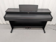 Load image into Gallery viewer, Yamaha Arius YDP-163 Digital Piano in satin black clavinova keyboard stock # 26308
