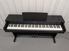 Load image into Gallery viewer, Yamaha Arius YDP-163 Digital Piano in satin black clavinova keyboard stock # 26308
