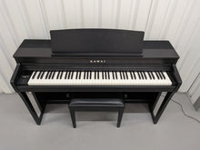 Load image into Gallery viewer, Kawai CA59 Digital Piano Satin Black Wooden Keys Stool 12  stock #26317

