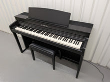 Load image into Gallery viewer, Kawai CA59 Digital Piano Satin Black Wooden Keys Stool 12  stock #26317
