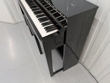 Load image into Gallery viewer, Yamaha Clavinova CLP-535 CLP-535PE Digital Piano in gloss black stock # 26309
