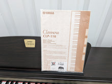 Load image into Gallery viewer, Yamaha Clavinova CLP-110 Digital Piano in dark rosewood stock #26314
