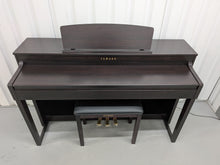 Load image into Gallery viewer, Yamaha Clavinova CLP-440 Digital Piano and stool in rosewood stock no 26310
