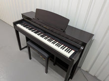 Load image into Gallery viewer, Yamaha Clavinova CLP-440 Digital Piano and stool in rosewood stock no 26310
