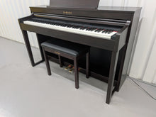 Load image into Gallery viewer, Yamaha Clavinova CLP-440 Digital Piano and stool in rosewood stock no 26310
