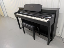 Load image into Gallery viewer, Yamaha Clavinova CSP-150 Digital Piano and stool in satin black stock nr 26313
