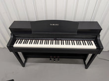 Load image into Gallery viewer, Yamaha Clavinova CSP-150 Digital Piano and stool in satin black stock nr 26313
