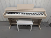 Load image into Gallery viewer, Yamaha Arius YDP-163 digital piano and stool in white ash finish stock #26325
