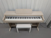 Load image into Gallery viewer, Yamaha Arius YDP-163 digital piano and stool in white ash finish stock #26325
